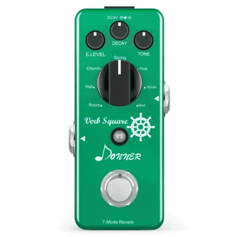 Verb Square Guitar Pedal By Donner