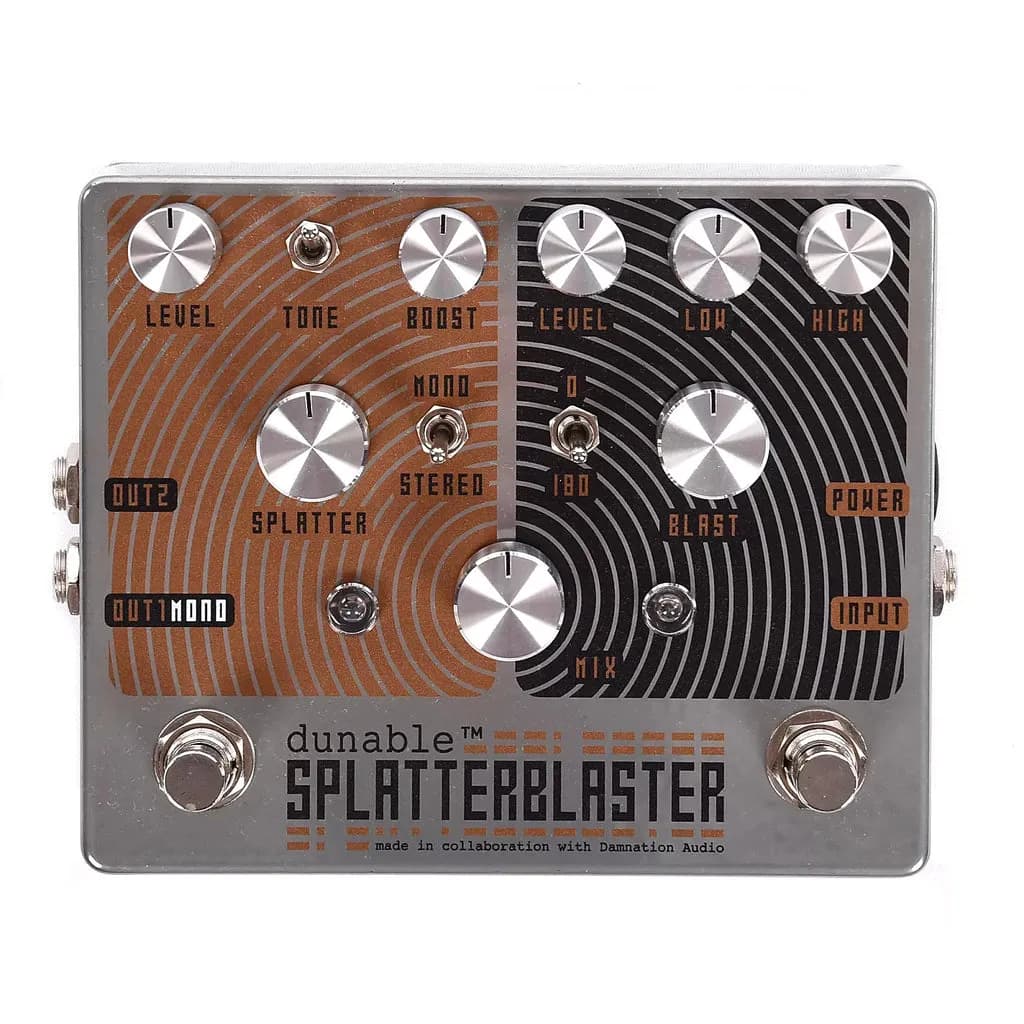 Splatterblaster Guitar Pedal By Dunable