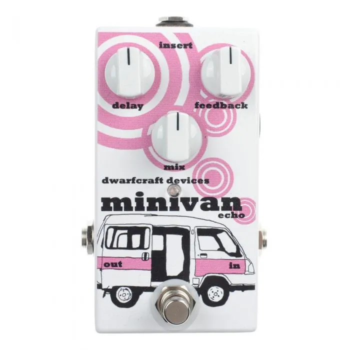 Minivan Echo Guitar Pedal By Dwarfcraft Devices