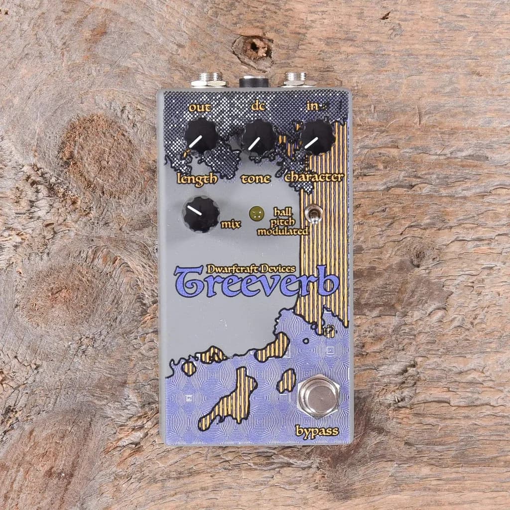 Treeverb Guitar Pedal By Dwarfcraft Devices