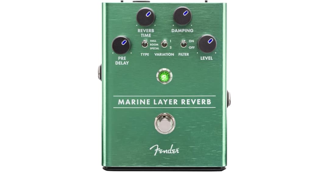 Marine Layer Reverb Guitar Pedal By Fender