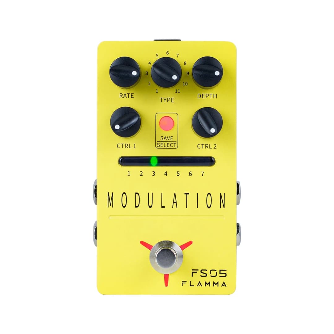 FS05 Multi-Modulation Guitar Pedal By Flamma