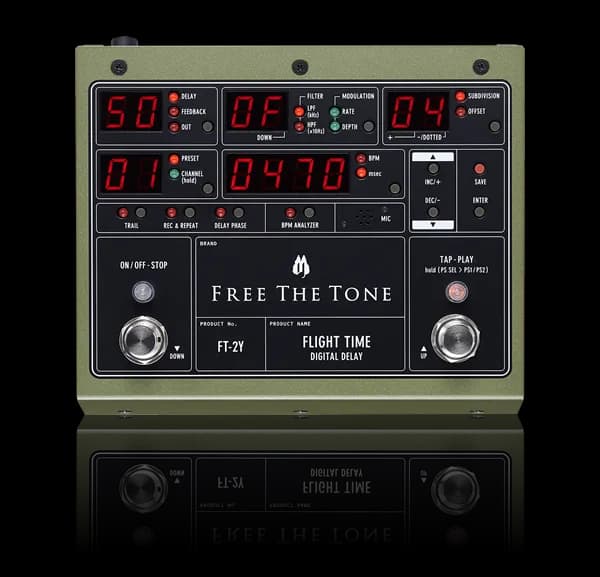 FLIGHT TIME FT-2Y Guitar Pedal By Free The Tone