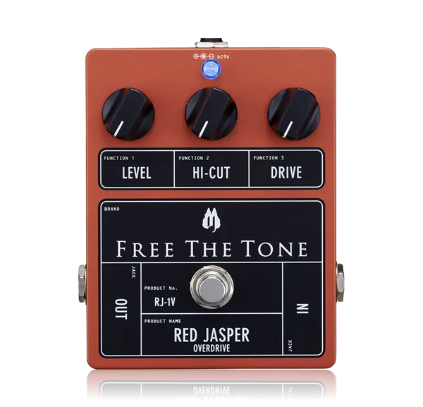 RED JASPER RJ-1V Guitar Pedal By Free The Tone