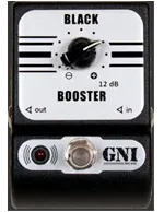 Black Booster Guitar Pedal By GNI