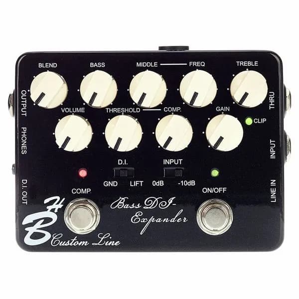 Bass DI-Expander Guitar Pedal By Harley Benton