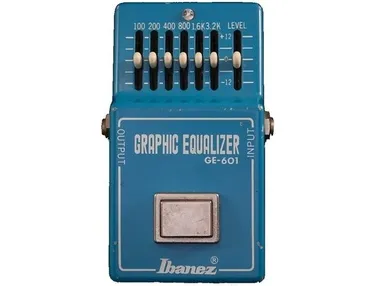 GE-601 Graphic Equalizer Guitar Pedal By Ibanez