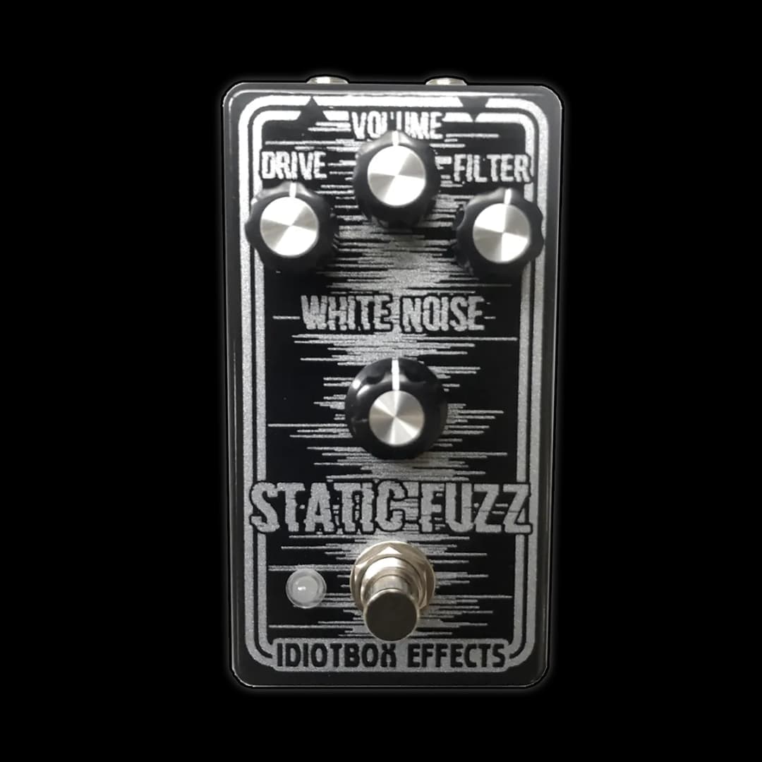 Static Fuzz Guitar Pedal By IdiotBox Effects