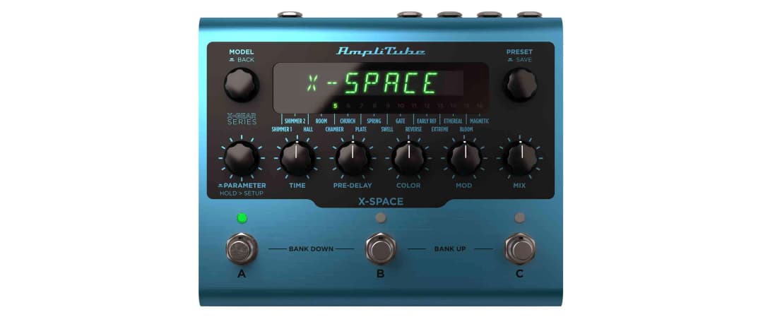 Amplitube X-GEAR Delay Guitar Pedal By IK Multimedia