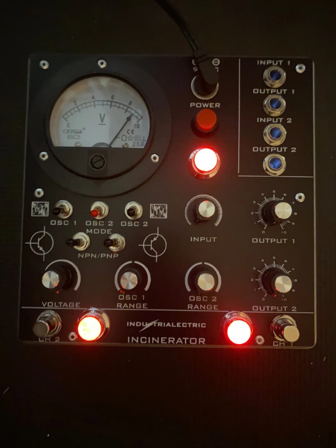 Incinerator Guitar Pedal By Industrialectric