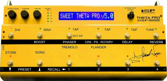 Theta Pro DSP Guitar Pedal By ISP Technologies