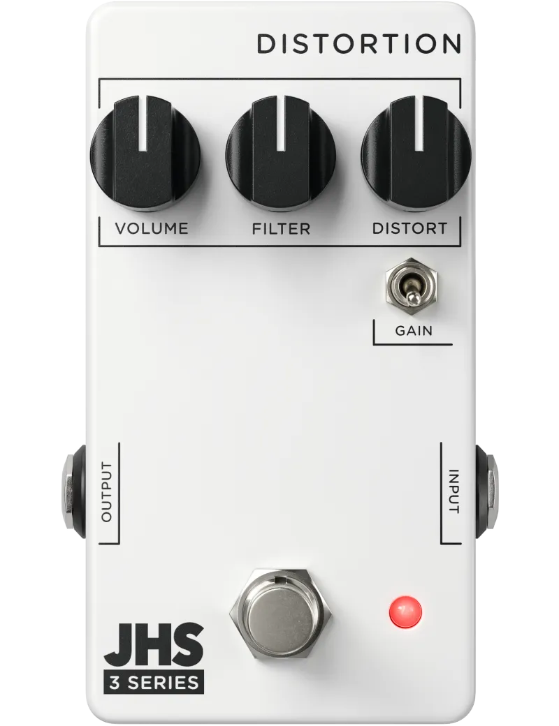 3 Series Distortion Guitar Pedal By JHS