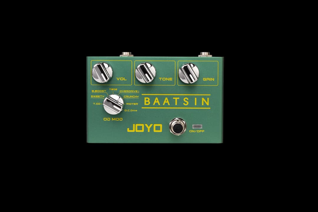 R Series R-11 Baatsin Overdrive & Distortion Guitar Pedal By Joyo