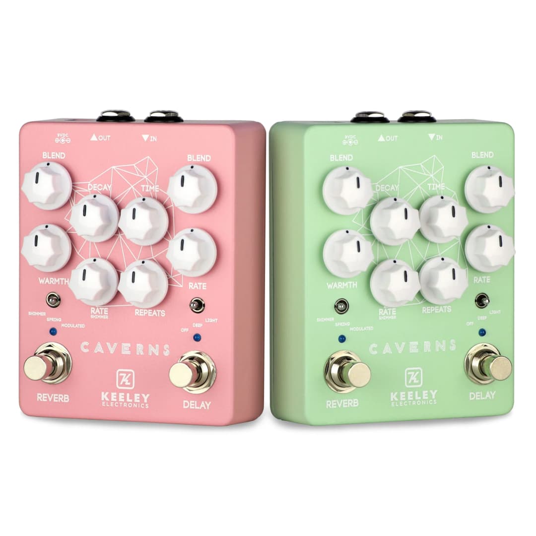 Caverns Delay Reverb Guitar Pedal By Keeley