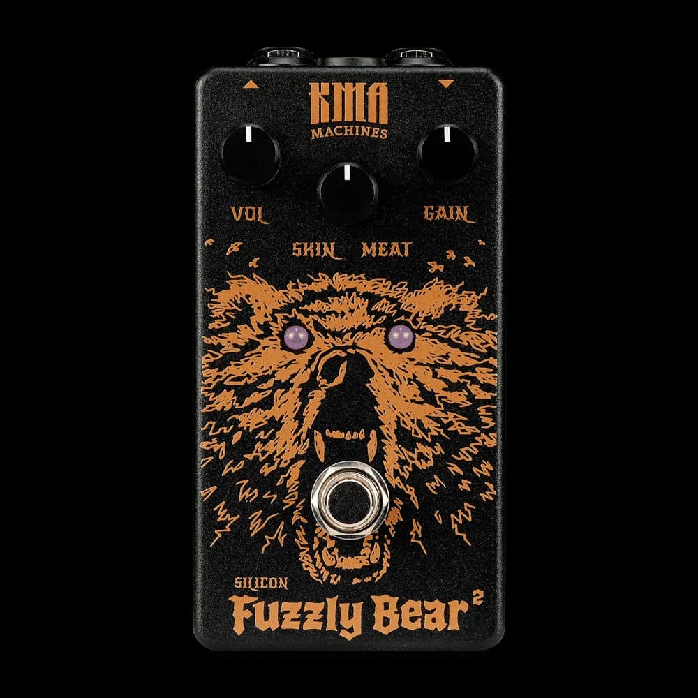 Fuzzly Bear Guitar Pedal By KMA Audio Machines