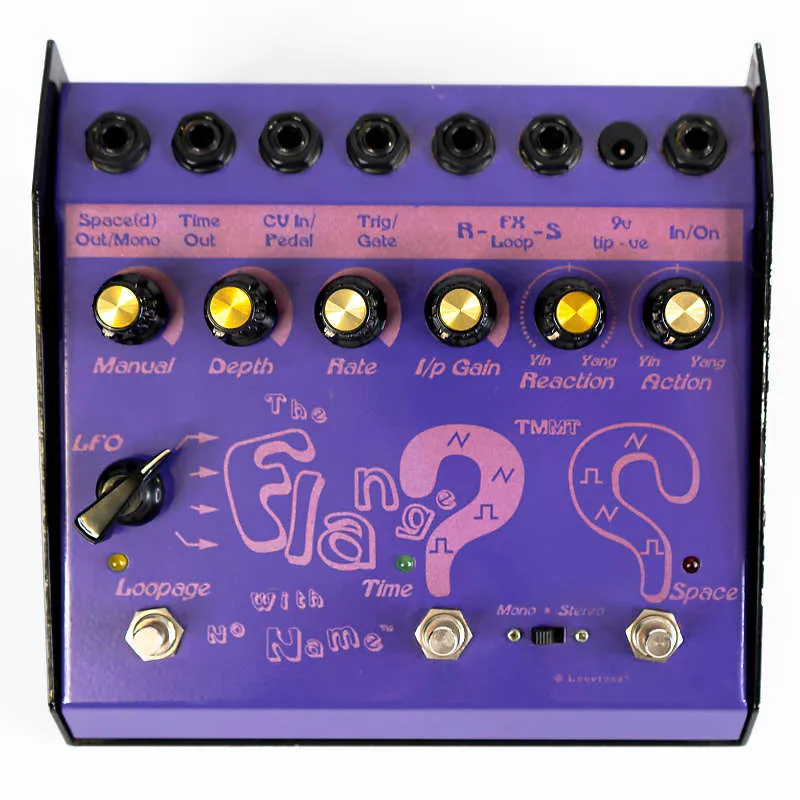 The Flanger with No Name Guitar Pedal By Lovetone