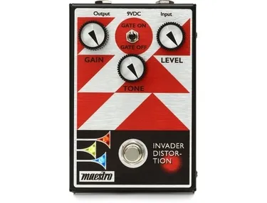 Invader Distortion Pedal Guitar Pedal By Maestro