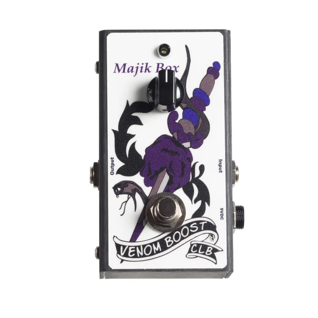 Venom Boost Guitar Pedal By Majik Box