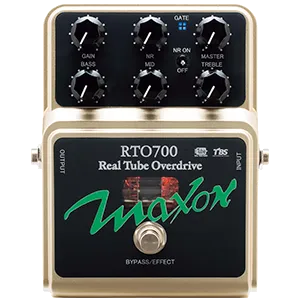 RTO700 Real Tube Overdrive Guitar Pedal By Maxon