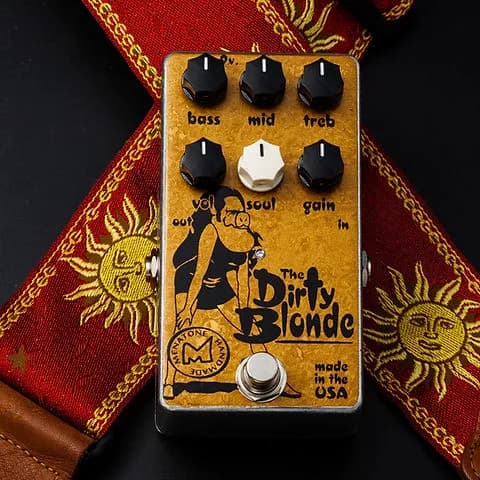 The Dirty Blonde Guitar Pedal By Menatone