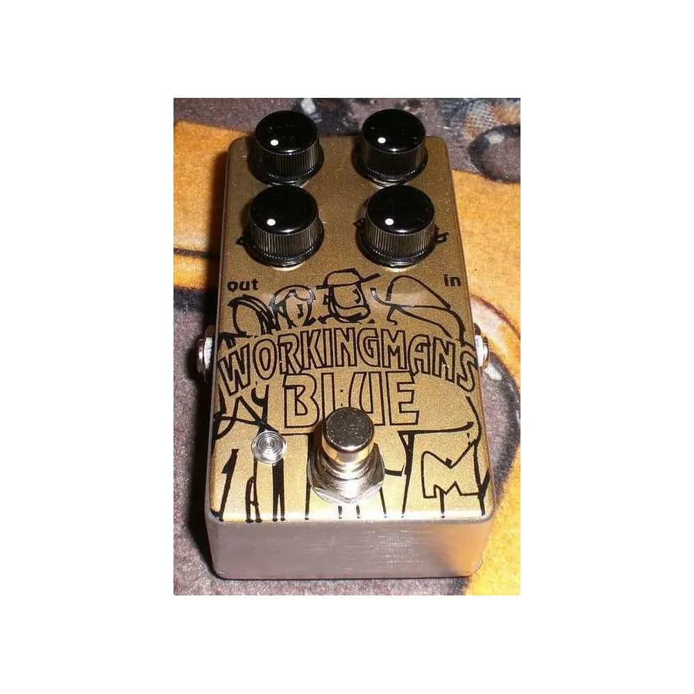 Workingman's Blue Guitar Pedal By Menatone