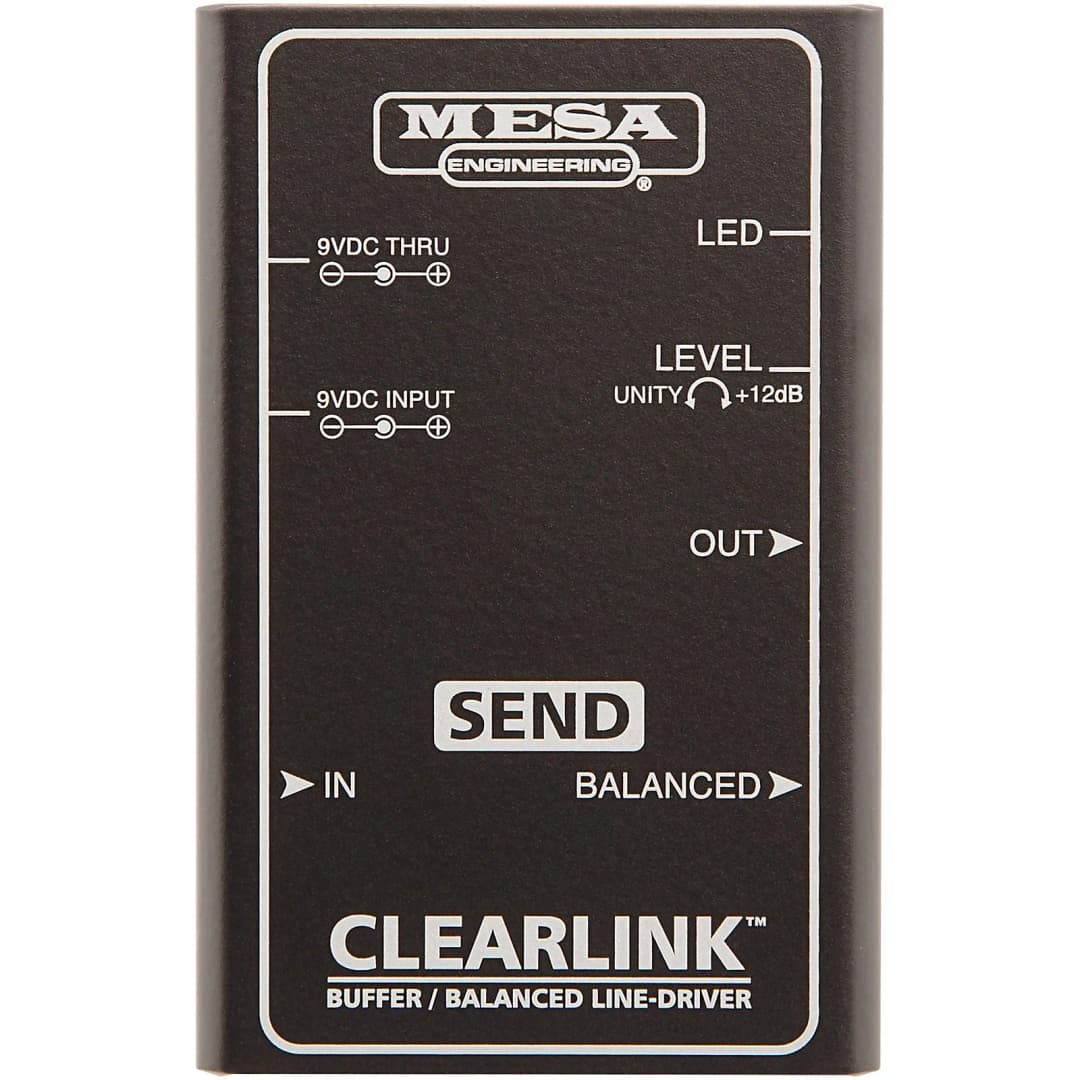 Clearlink (Send) Line Driver Guitar Pedal By Mesa Boogie