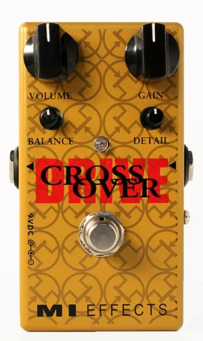 Cross Over Drive Guitar Pedal By MI Audio