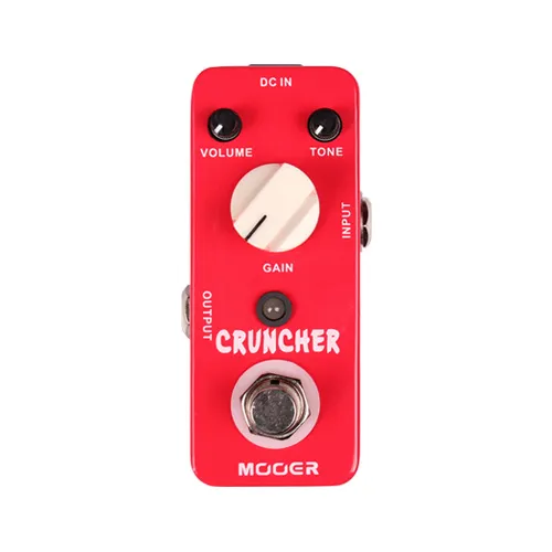 Cruncher Guitar Pedal By MOOER