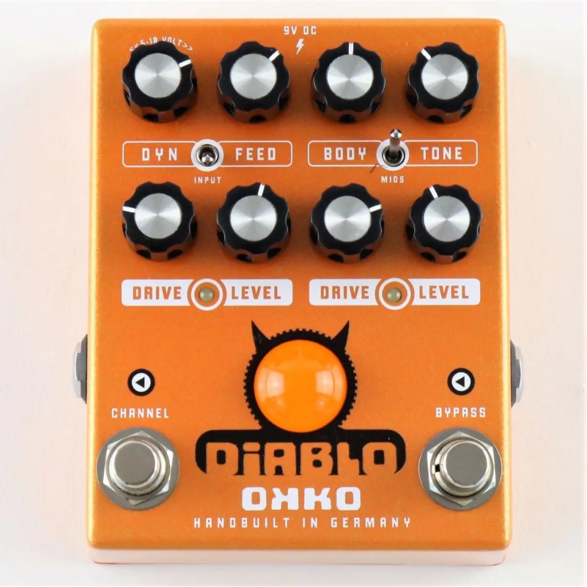 Diablo Dual Guitar Pedal By OKKO