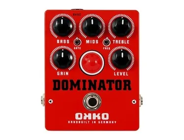 Dominator MKII Red Guitar Pedal By Okko