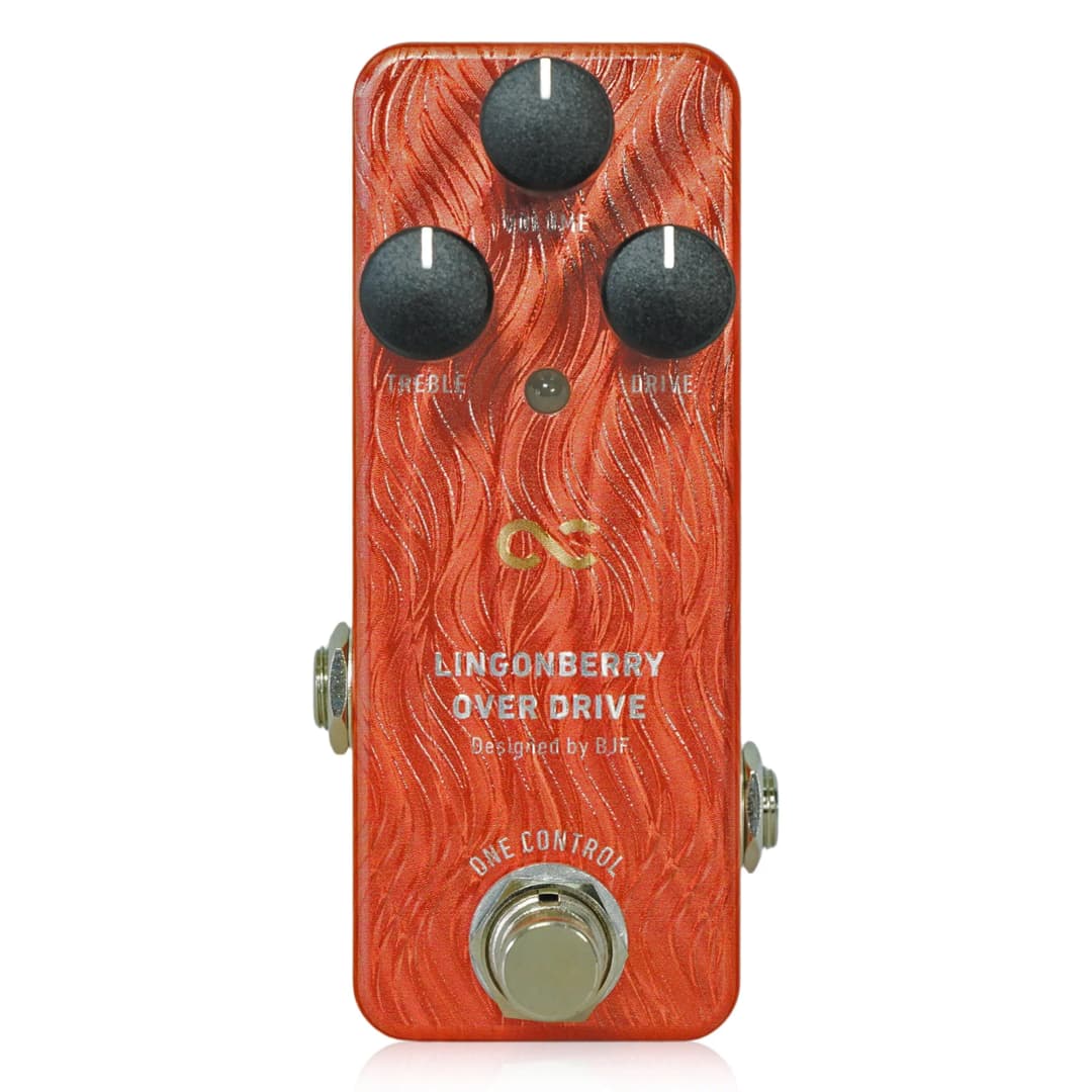 Lingonberry OverDrive Guitar Pedal By One Control
