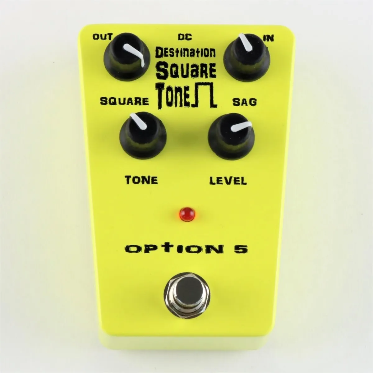 Destination Square Tone Fuzz Guitar Pedal By Option 5