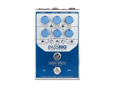 BASSRIG Super Vintage Guitar Pedal By Origin Effects