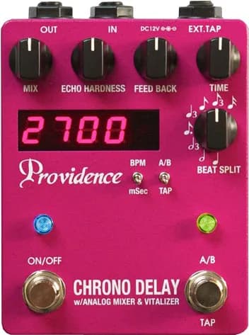 DLY-4 Chrono Delay Guitar Pedal By Providence