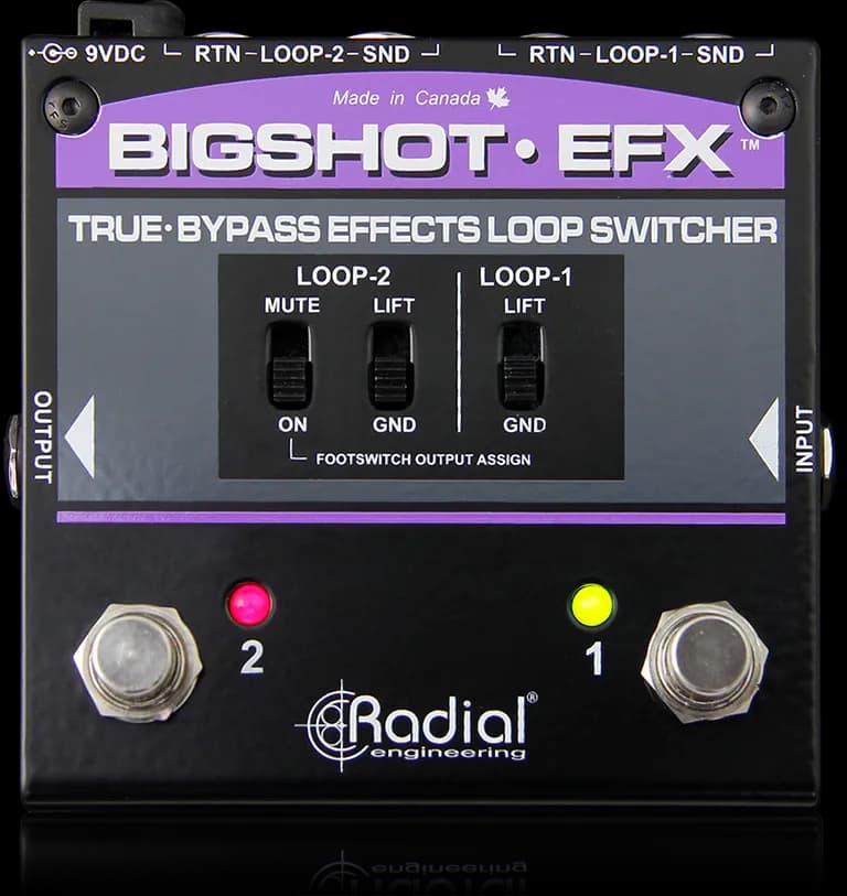 BigShot EFX Guitar Pedal By Radial