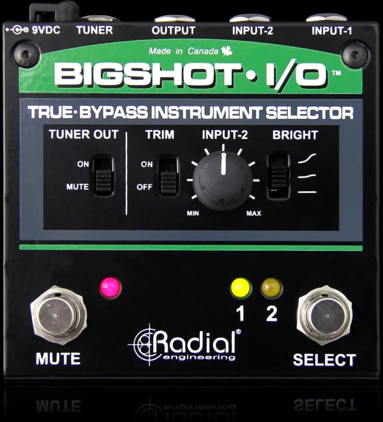 BigShot i/o Guitar Pedal By Radial