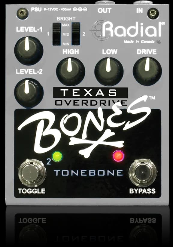 Bones Texas Guitar Pedal By Radial