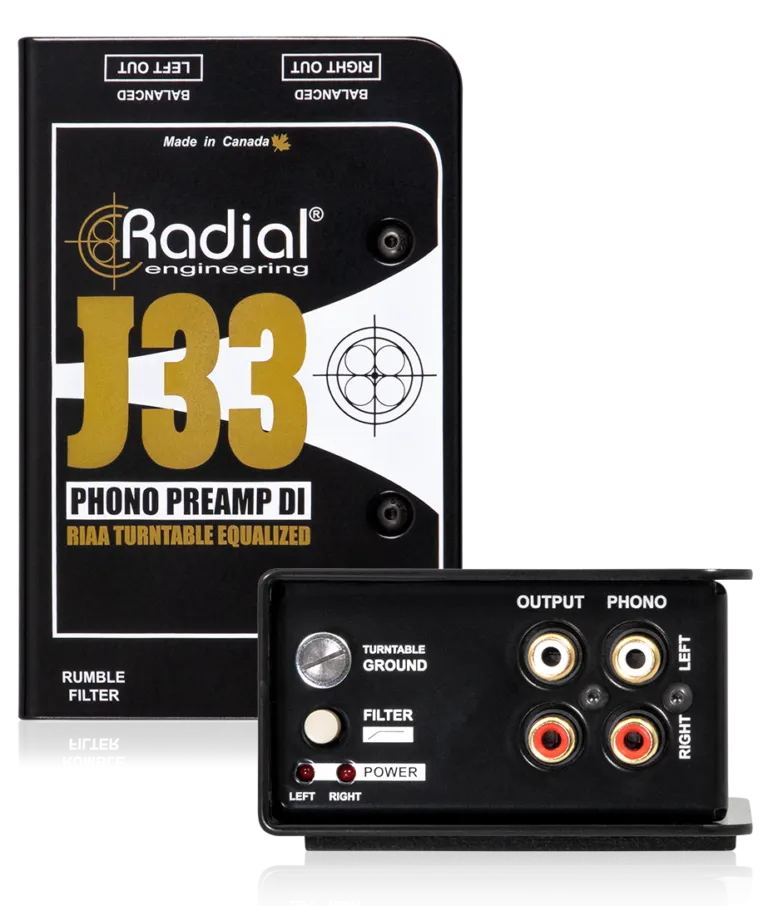 J33 Guitar Pedal By Radial