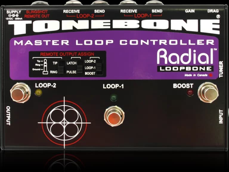 Tonebone Loopbone Guitar Pedal By Radial