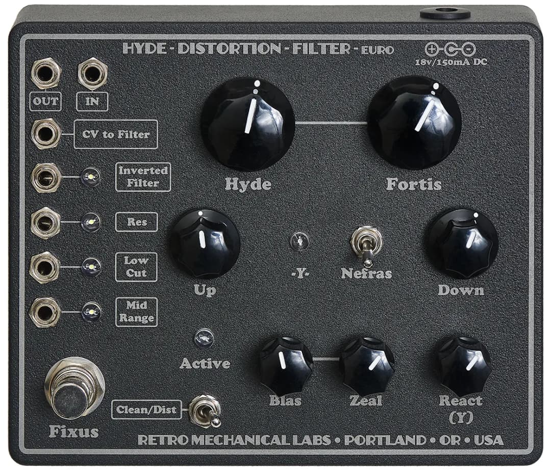 Hyde Distortion Guitar Pedal By Retro Mechanical Labs