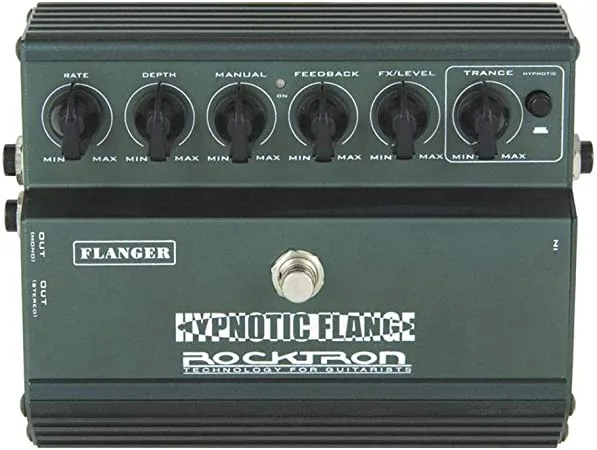 Hypnotic Flange Guitar Pedal By Rocktron