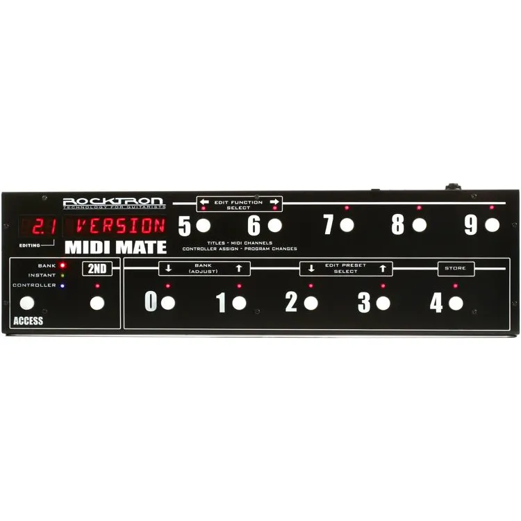 Midi Mate Guitar Pedal By Rocktron