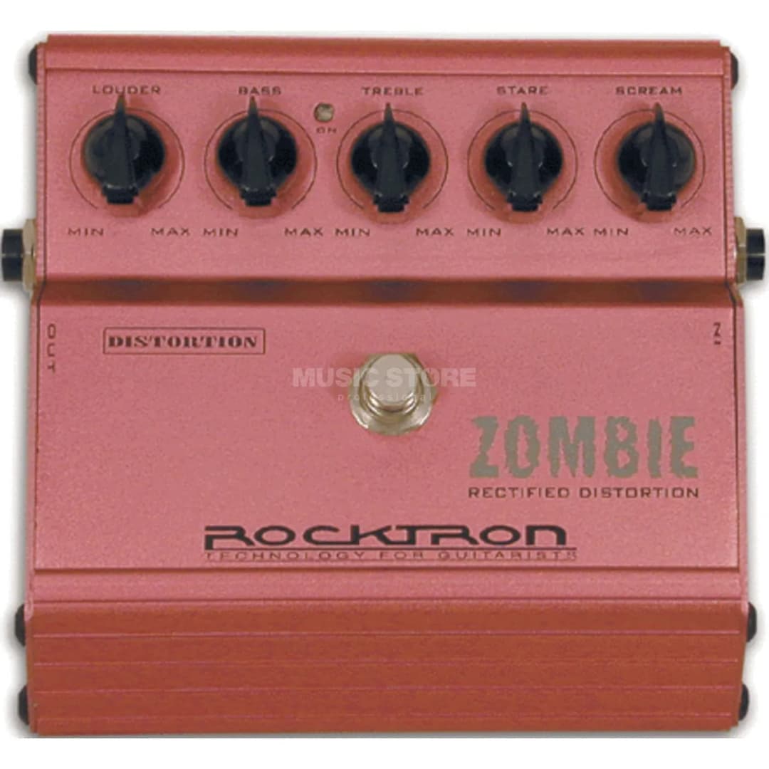 Zombie Rectified Distortion Guitar Pedal By Rocktron