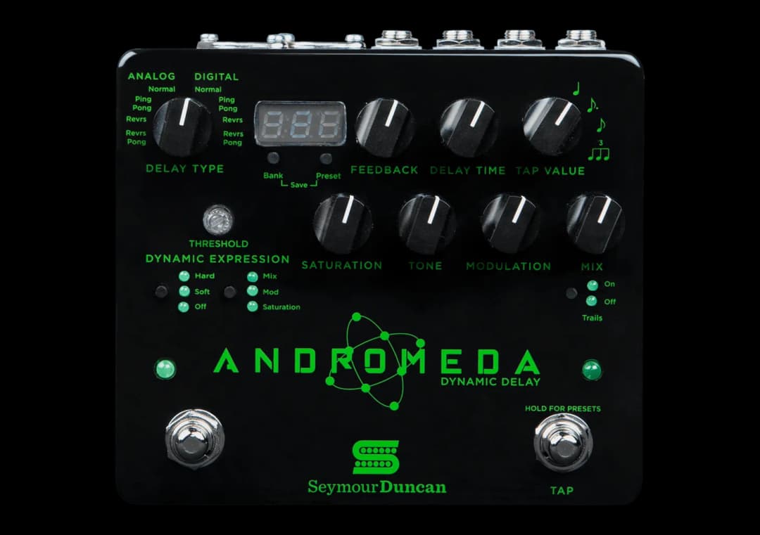 Andromeda Guitar Pedal By Seymour Duncan