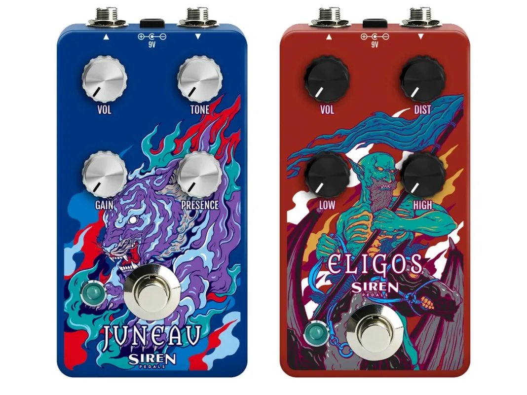 Eligos Guitar Pedal By Siren Pedals