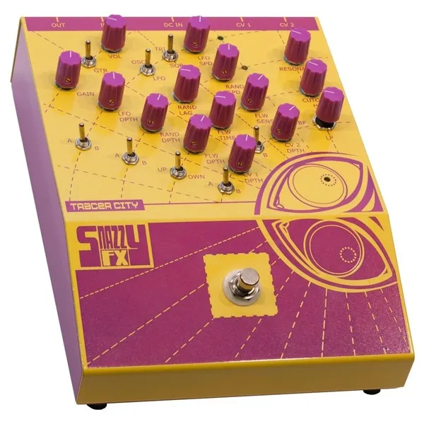 Tracer City Guitar Pedal By Snazzy FX