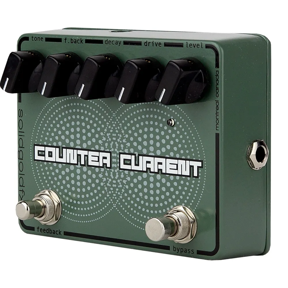 Counter Current Guitar Pedal By SolidGoldFX