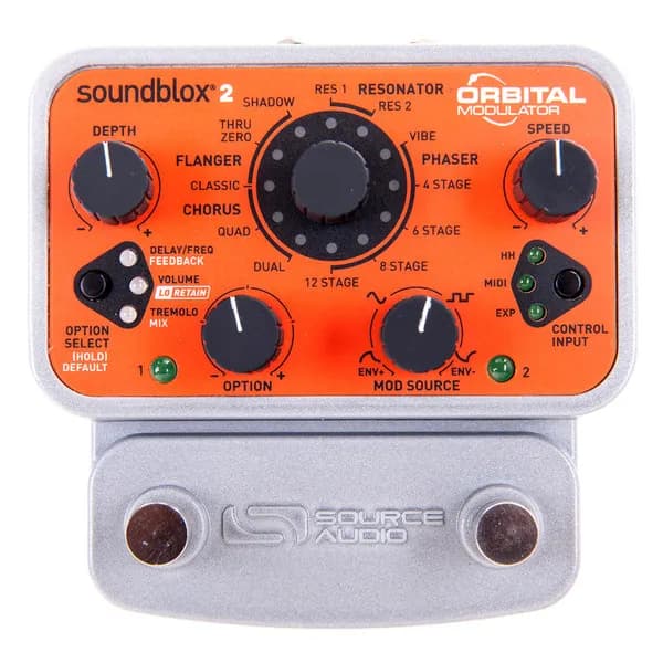 Soundblox 2 Orbital Modulator Guitar Pedal By Source Audio