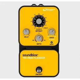 Soundblox Tri-Mod Flanger Guitar Pedal By Source Audio