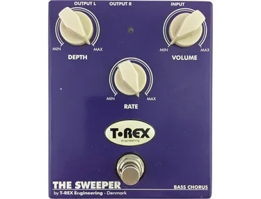 The Sweeper Bass Chorus Guitar Pedal By T-Rex Engineering